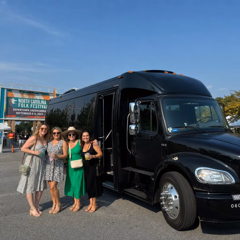 Rent a Bus to North Carolina Folk Festival