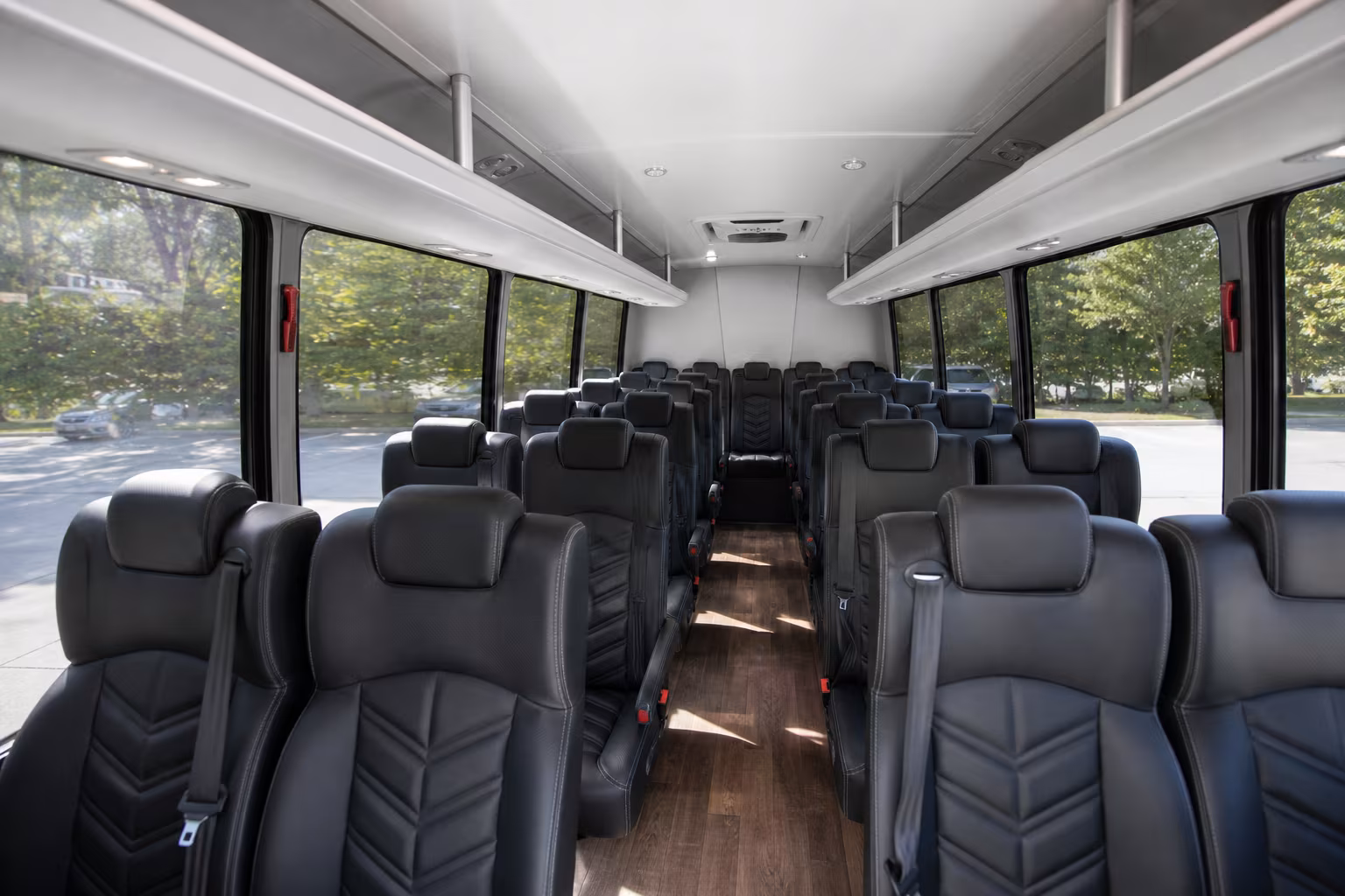 15-35 Passenger Minibus Interior