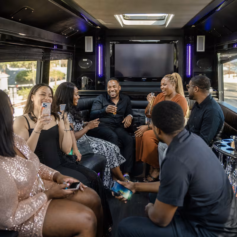 Greensboro Birthday Transportation fleet vehicle