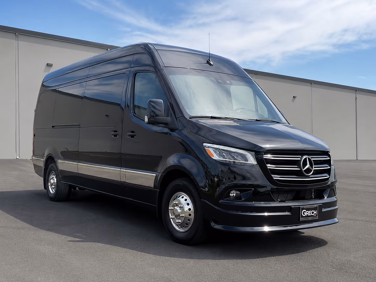 Greensboro Airport Shuttle & Transportation party bus exterior