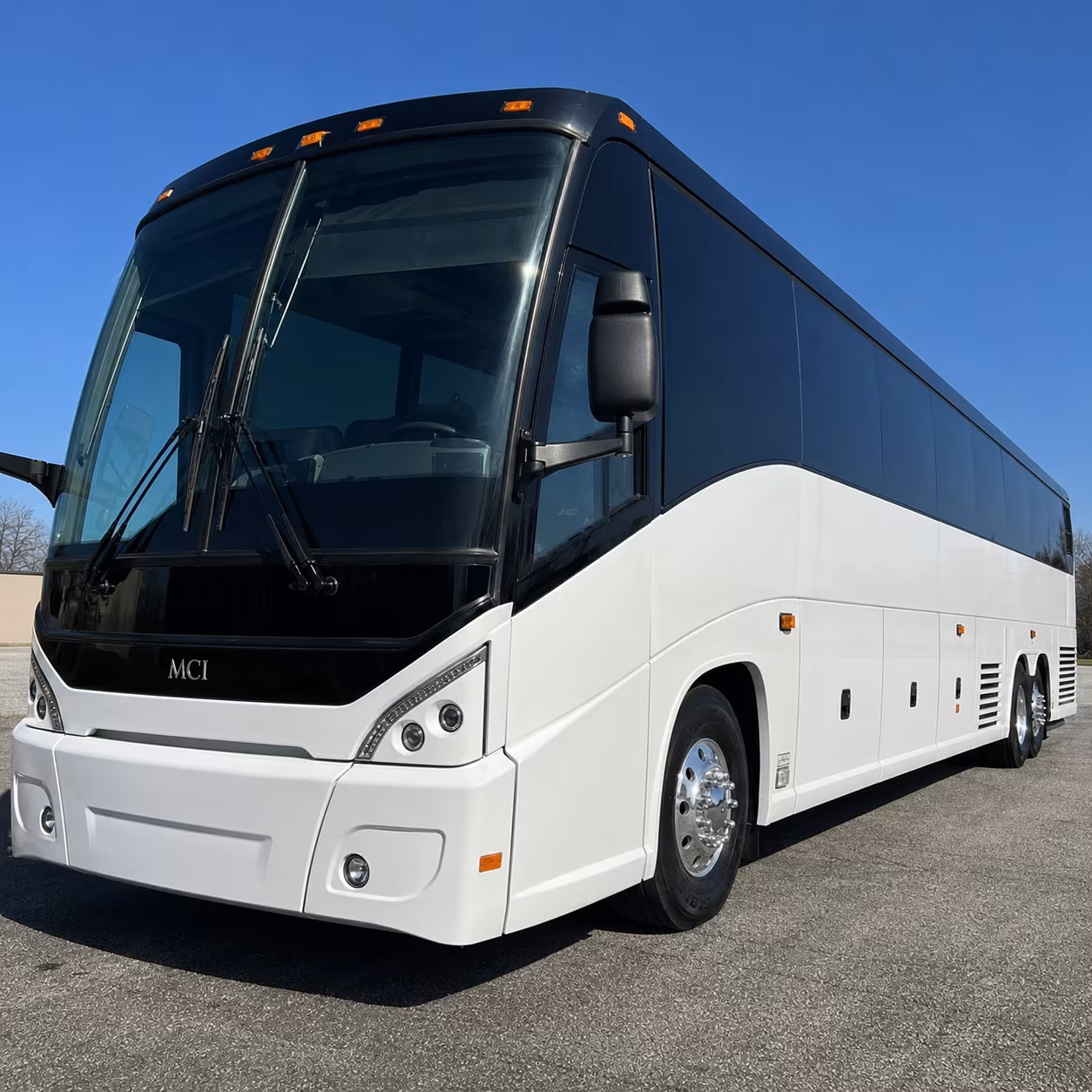 Greensboro Airport Shuttle & Transportation party bus exterior