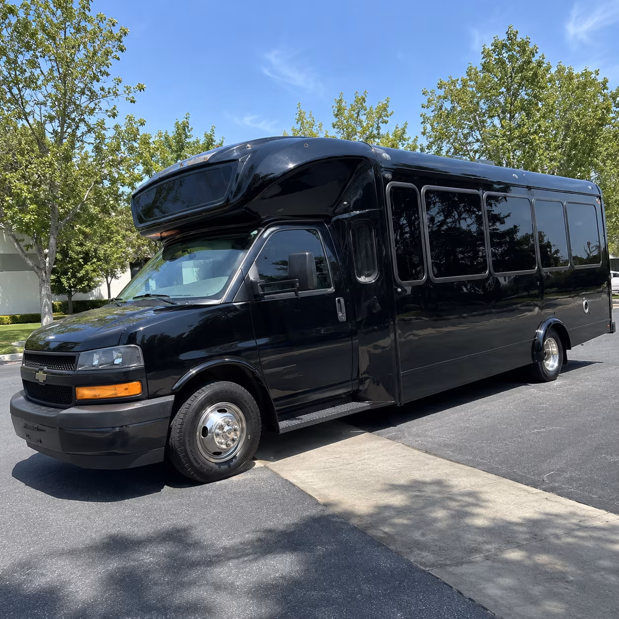 Greensboro Bachelor & Bachelorette Transportation party bus exterior