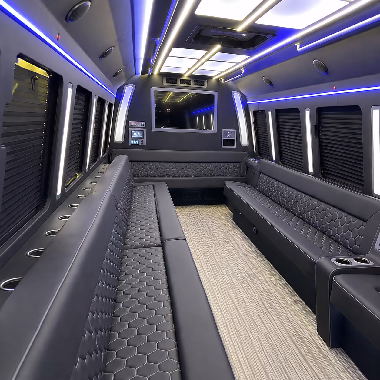 Greensboro Concert & Music Festival Transportation party bus exterior