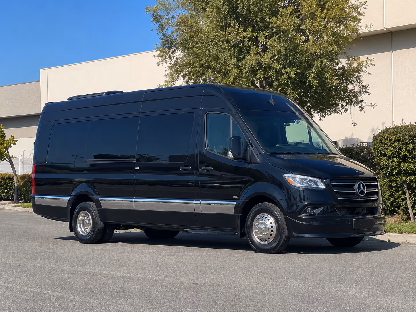 Greensboro Corporate Transportation party bus exterior