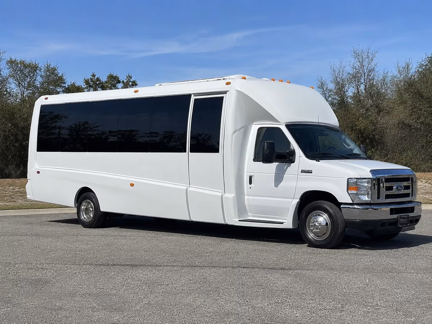 Greensboro Private Event Transportation party bus exterior