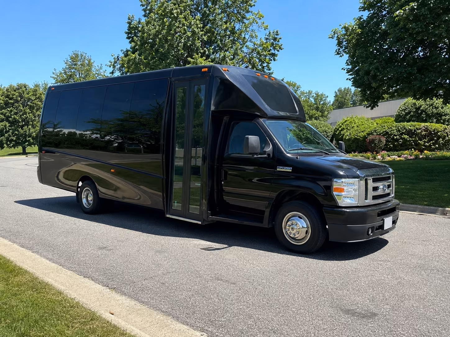 Greensboro Private Event Transportation party bus exterior
