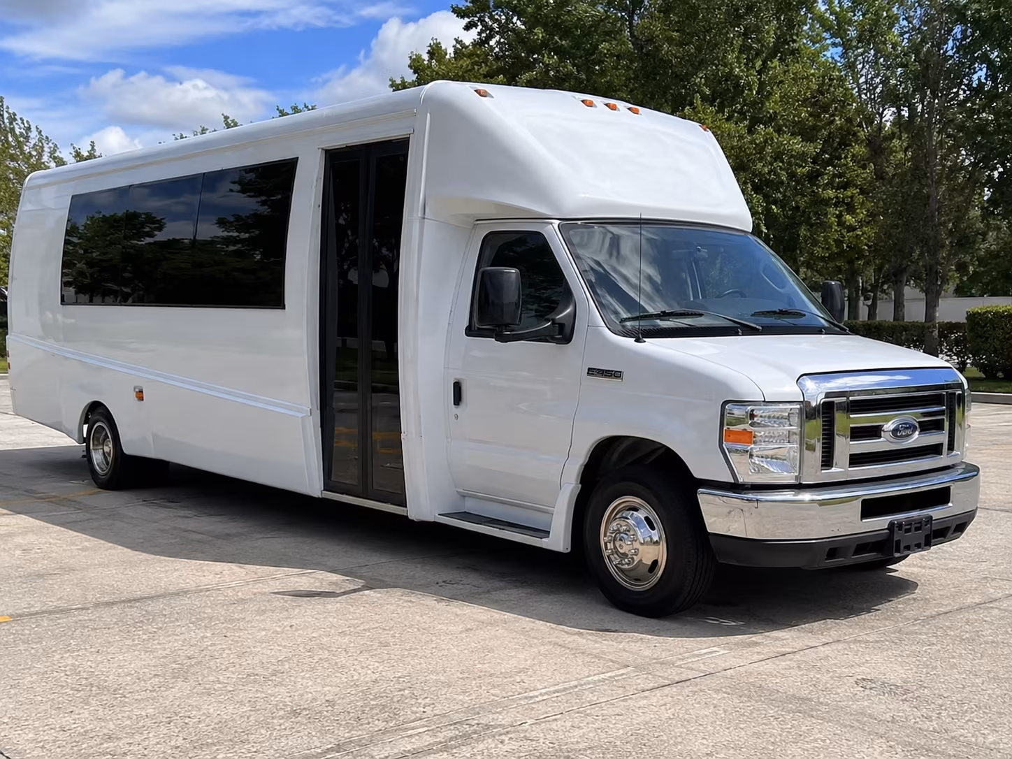 Greensboro Private Event Transportation party bus interior