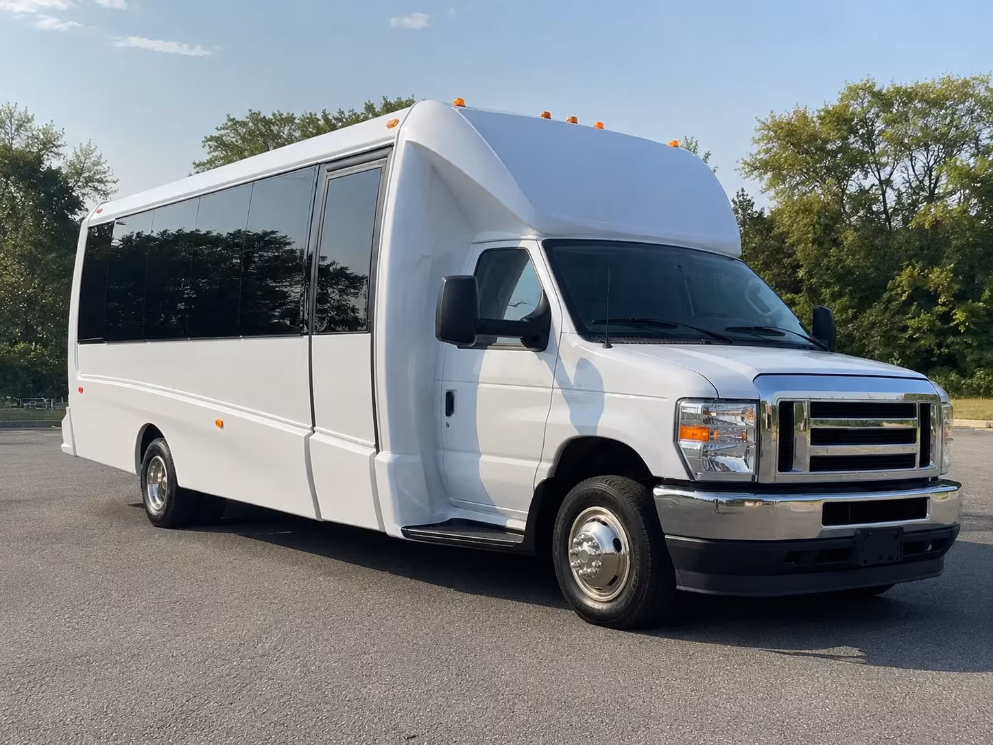 Greensboro Private Event Transportation party bus exterior
