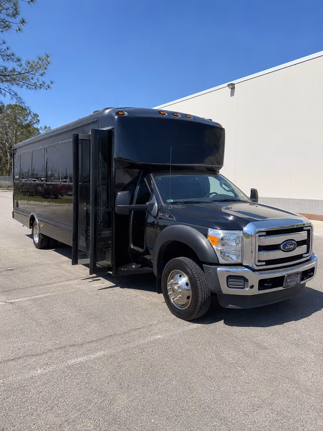 Greensboro Prom & Homecoming Transportation party bus exterior