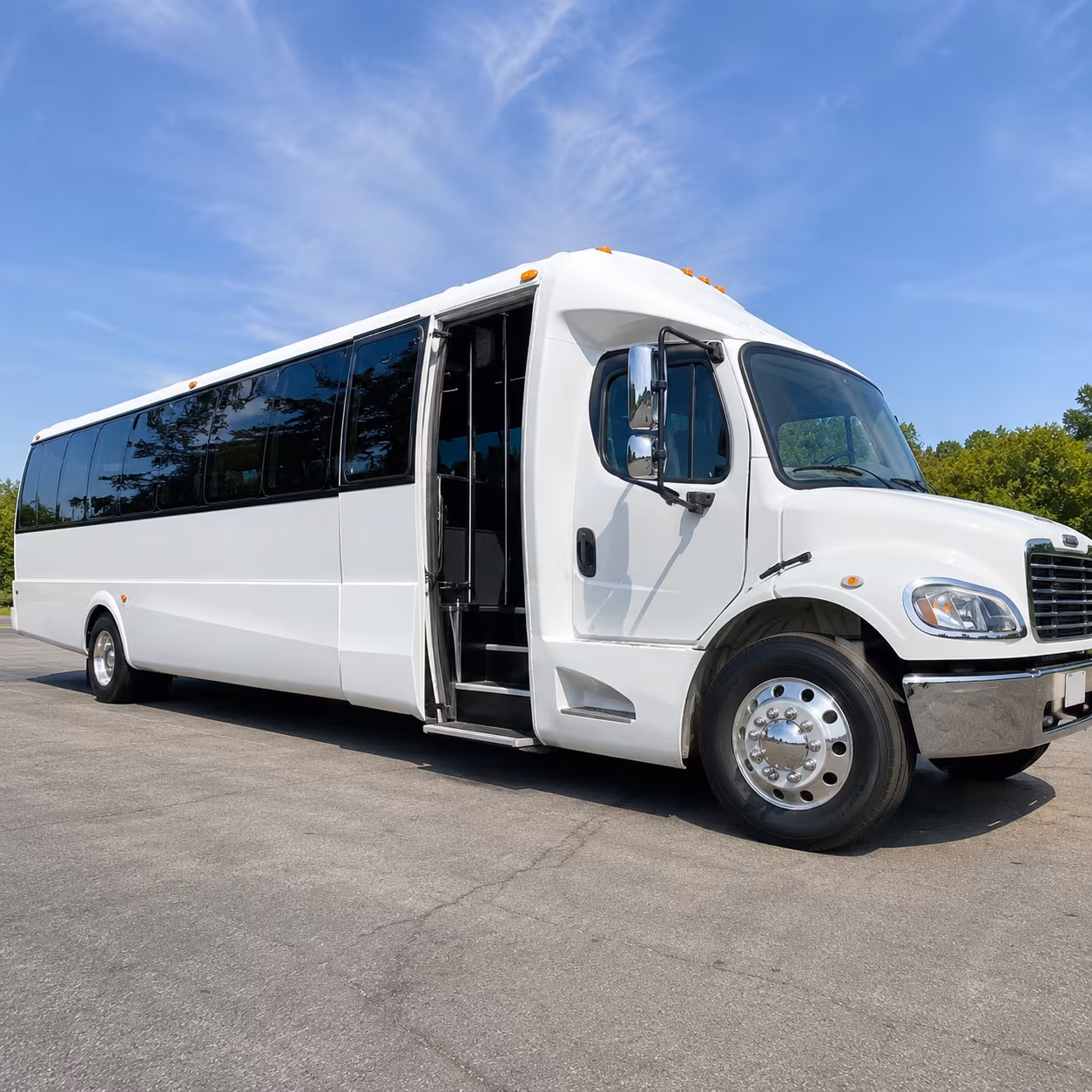 Greensboro School Event Transportation onboard seating