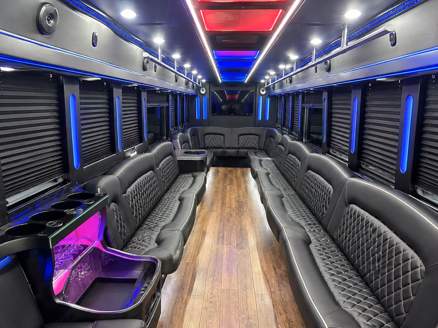 Greensboro Winery Tour & Pub Crawl Transportation onboard seating