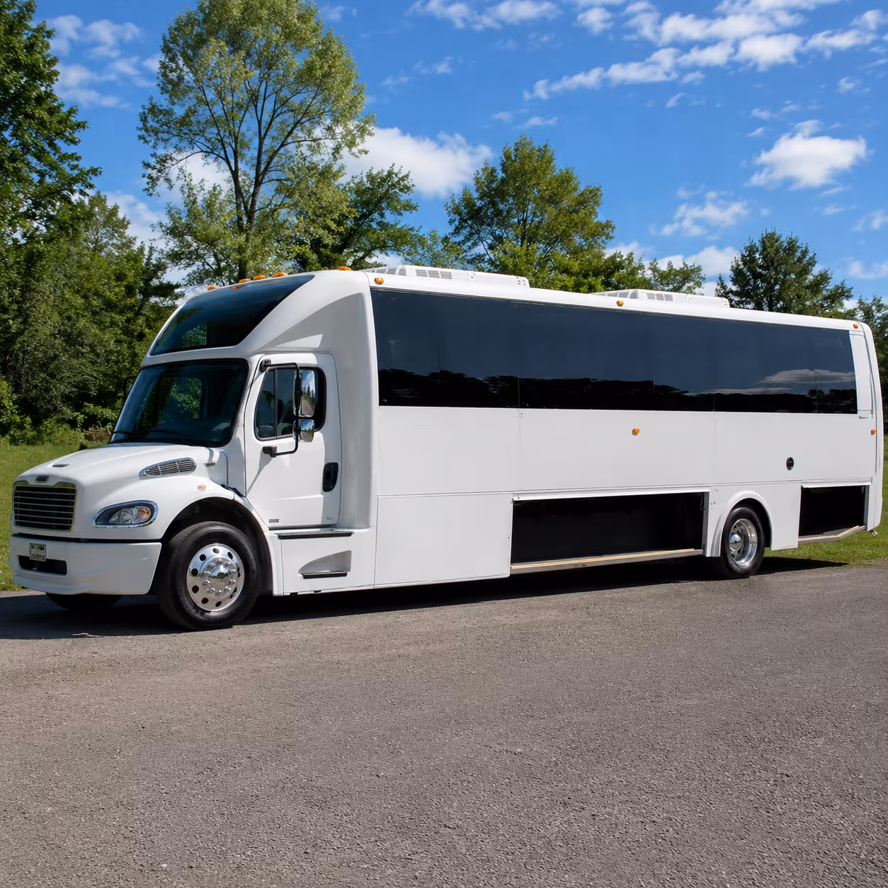Greensboro Winery Tour & Pub Crawl Transportation party bus exterior