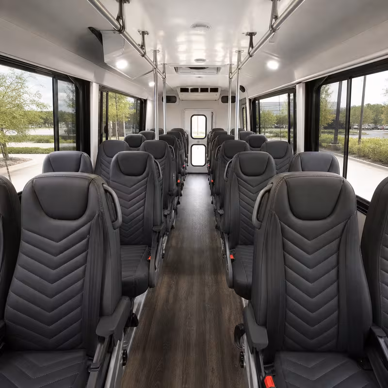 minibus interior