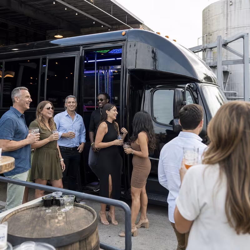 Greensboro Winery & Brewery Tour Transportation fleet vehicle