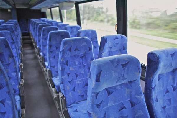 Greensboro 56 Passenger Motor Coaches Interior