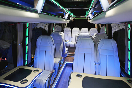 Greensboro Jet Style Sprinter Van