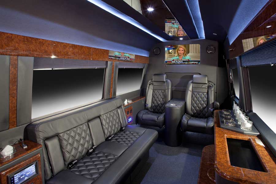 Greensboro Limo Style Sprinter Bus