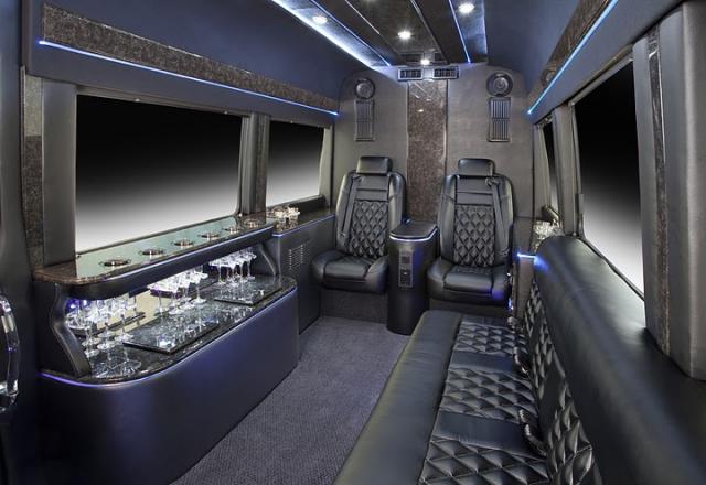 Greensboro Limo Style Sprinter Van